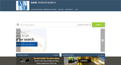 Desktop Screenshot of aaaevendorsearch.com
